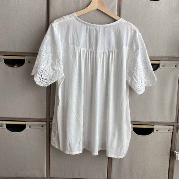 Knox Rose White Lace Blouse - Picture 4 of 5